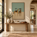 ARBYNART Vintage Americana Art | Desert Duet
