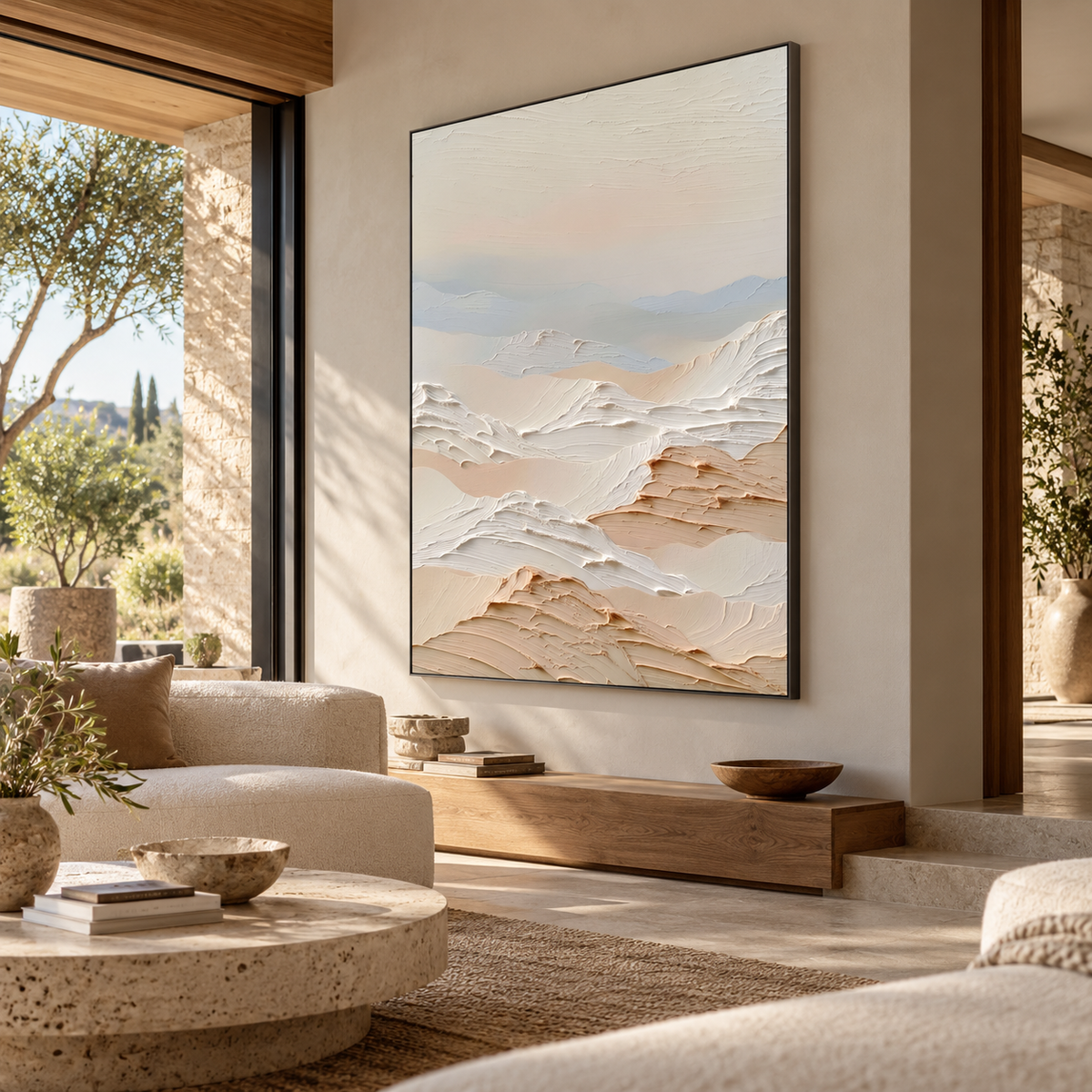 ARBYNART 3D Textured Art | Desert Dune Relief