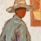 ARBYNART Vintage Americana Art | Desert Silence