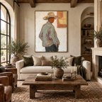 ARBYNART Vintage Americana Art | Desert Silence