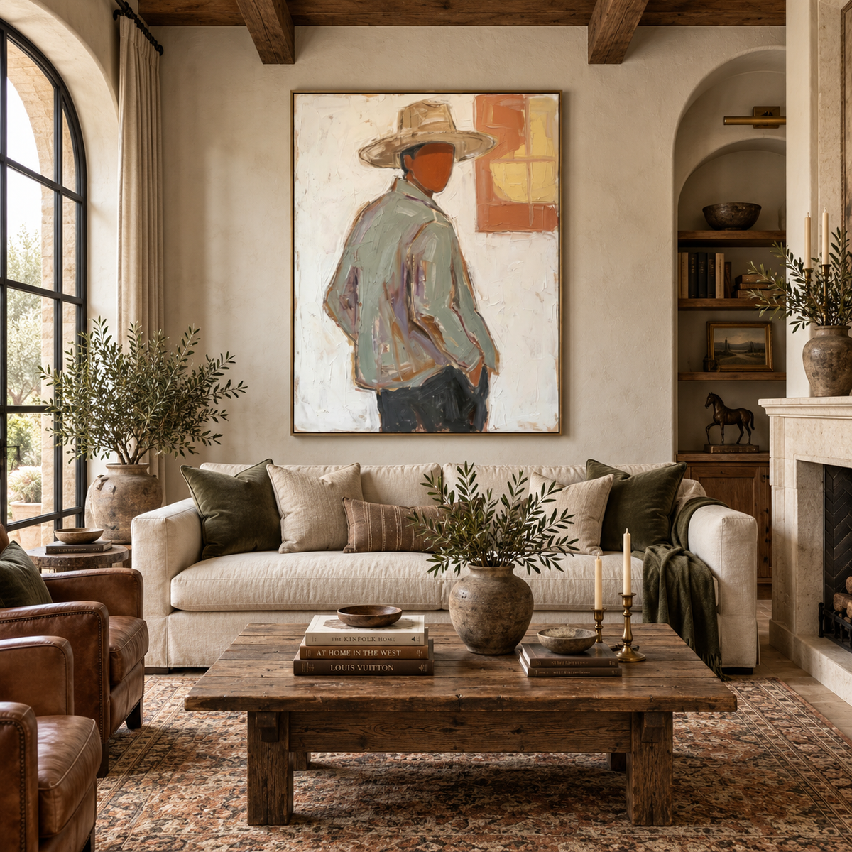 ARBYNART Vintage Americana Art | Desert Silence