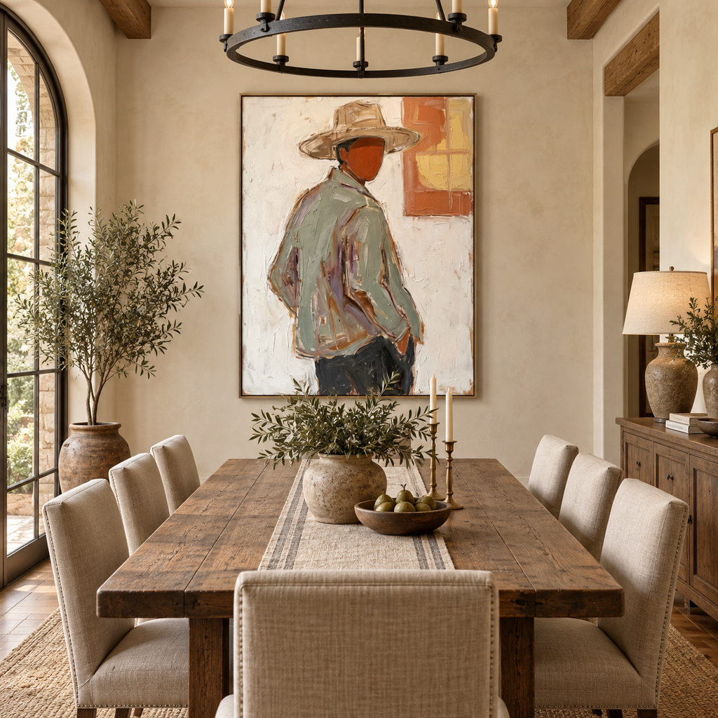 ARBYNART Vintage Americana Art | Desert Silence
