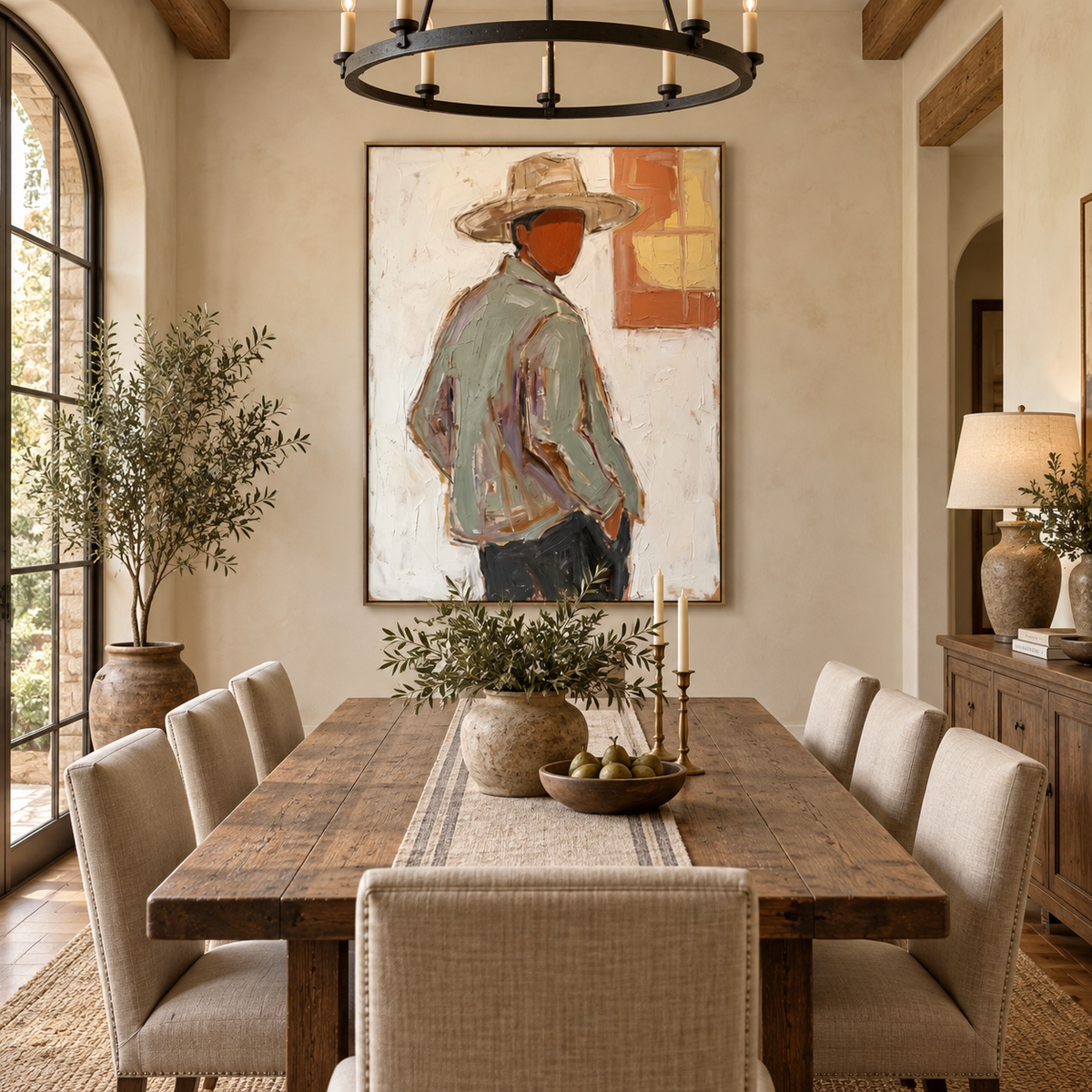ARBYNART Vintage Americana Art | Desert Silence