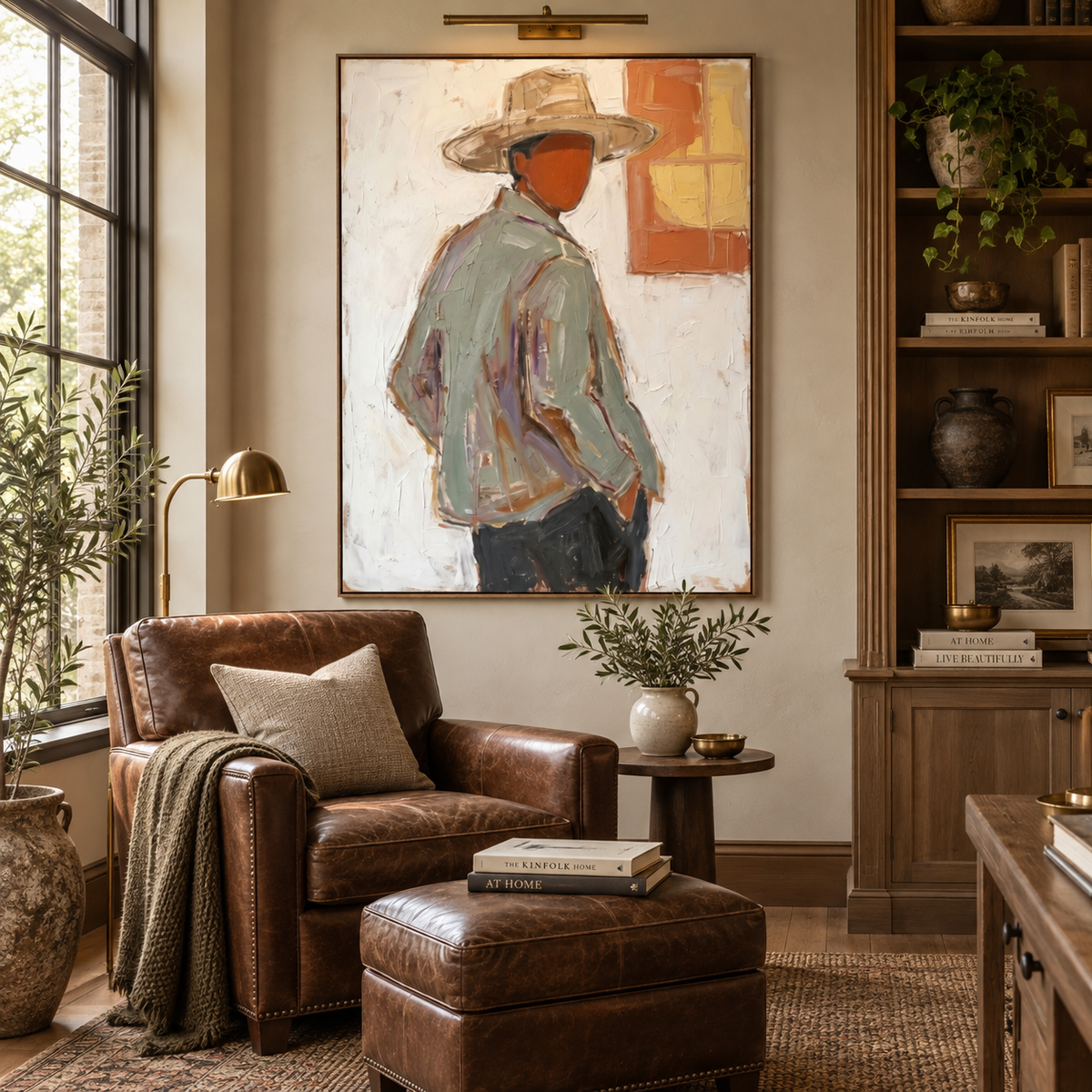 ARBYNART Vintage Americana Art | Desert Silence