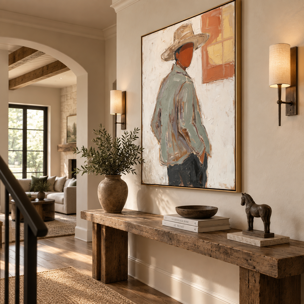 ARBYNART Vintage Americana Art | Desert Silence