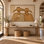 ARBYNART Vintage Americana Art | Double Hat Cocktail Moment