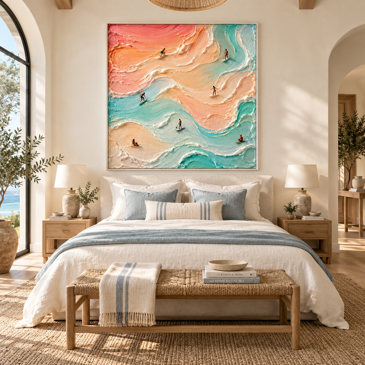 ARBYNART 3D Textured Art | Dreaming Tides