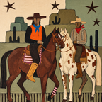 ARBYNART Vintage Americana Art | Dust Memories