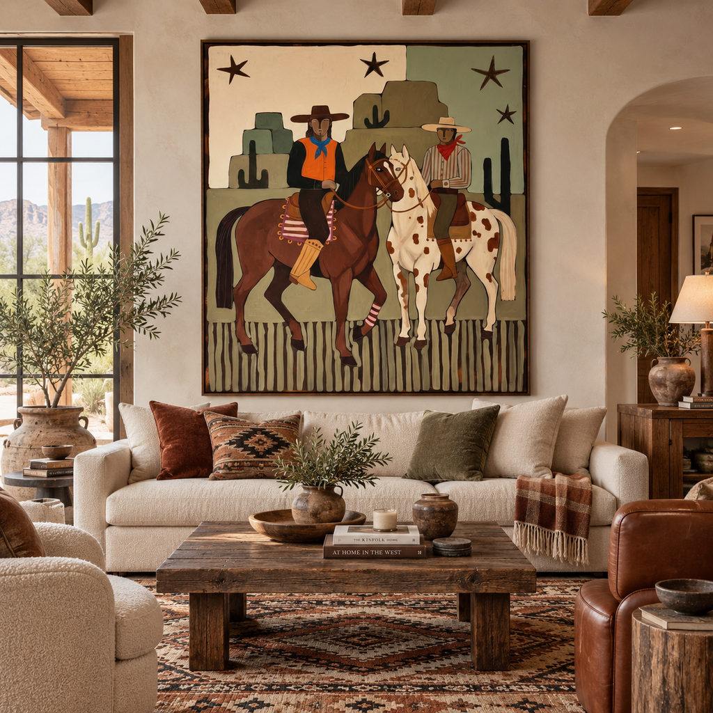 ARBYNART Vintage Americana Art | Dust Memories
