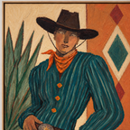 ARBYNART Vintage Americana Art | Dusty Patterns of the West
