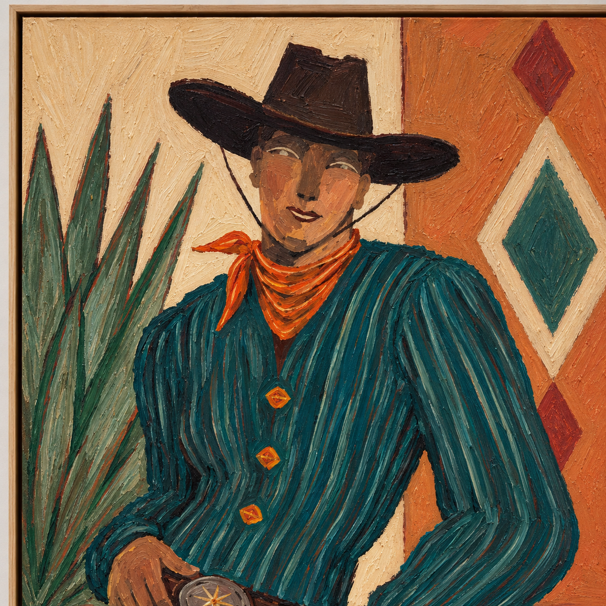 ARBYNART Vintage Americana Art | Dusty Patterns of the West