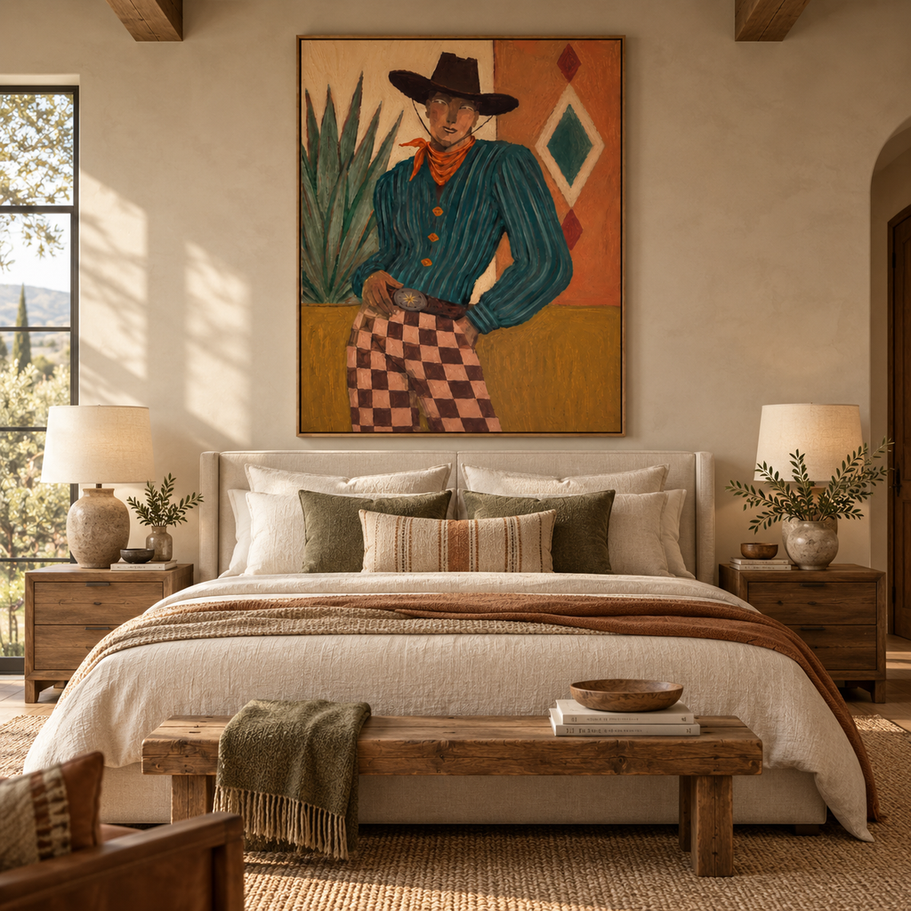 ARBYNART Vintage Americana Art | Dusty Patterns of the West