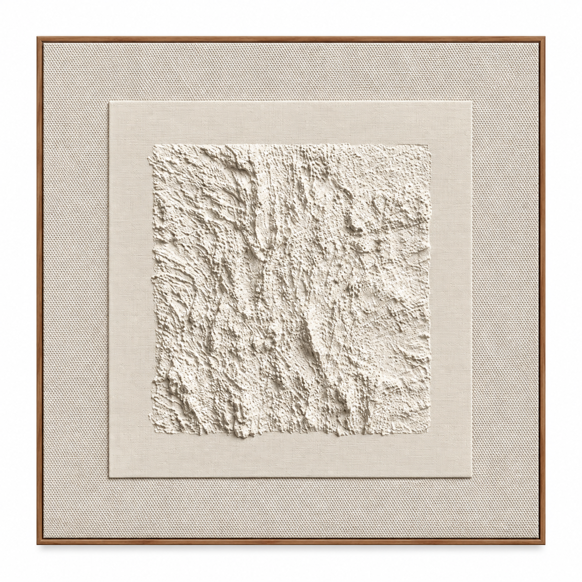 ARBYNART 3D Textured Art | Earthy Ridge Texture