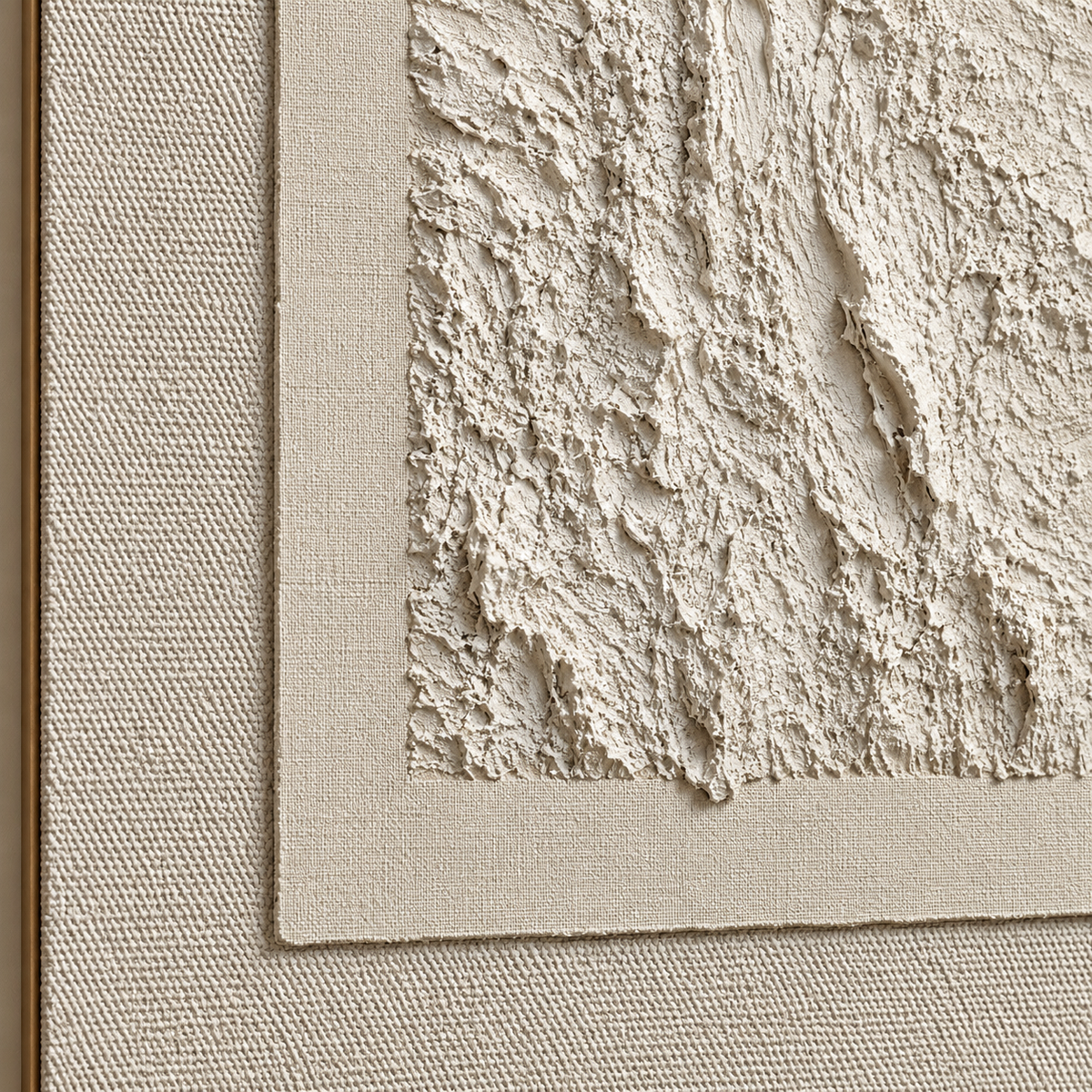 ARBYNART 3D Textured Art | Earthy Ridge Texture