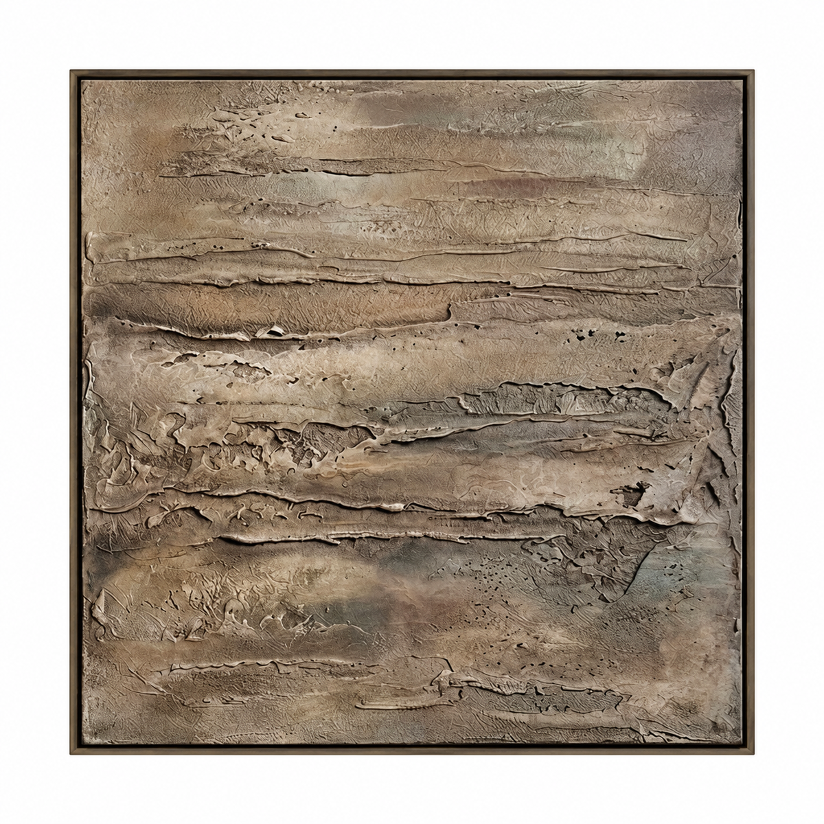 ARBYNART Wabi-Sabi Art | Earthy Texture Flow