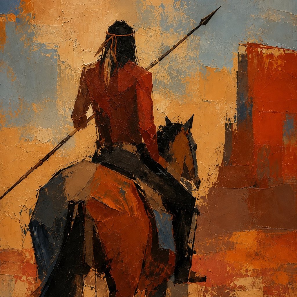 ARBYNART Vintage Americana Art | Echoes of the Crimson Canyon