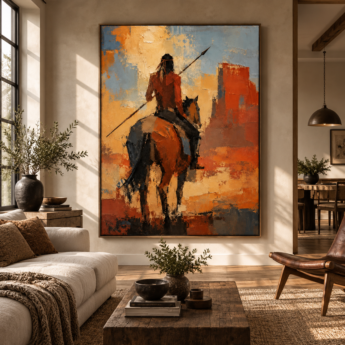 ARBYNART Vintage Americana Art | Echoes of the Crimson Canyon