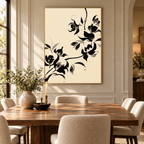 ARBYNART Abstract Art | Elegant Ink Blossoms