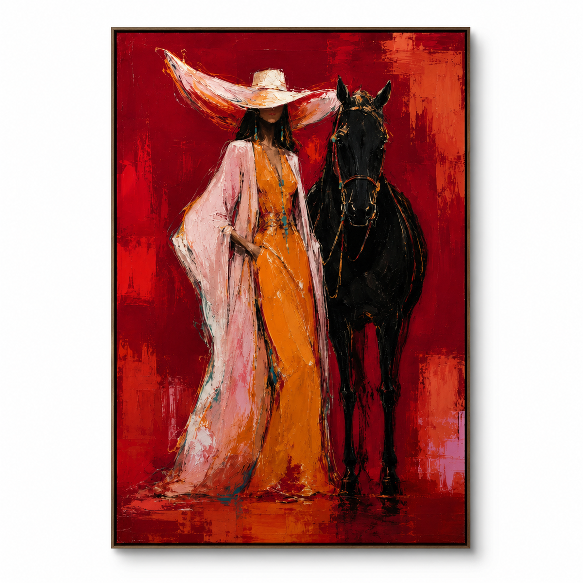 ARBYNART POP Art | Ember Reverie With Steed
