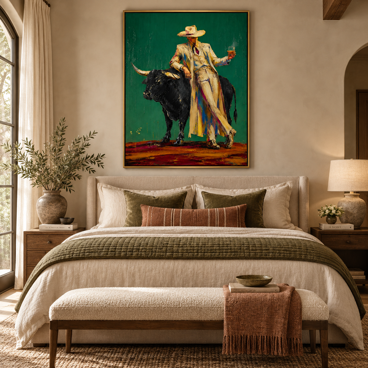 ARBYNART POP Art | Emerald Accord with the Wild