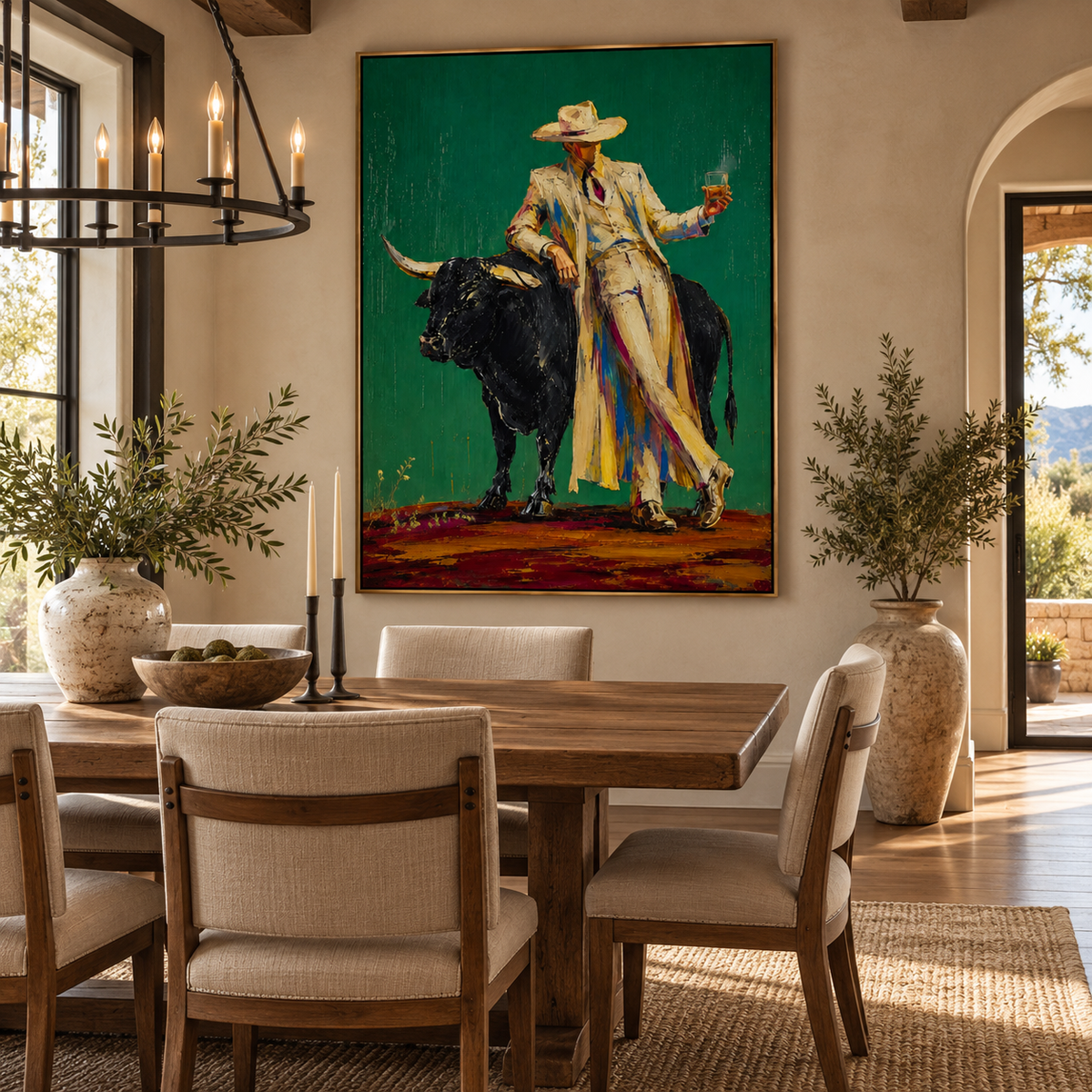 ARBYNART POP Art | Emerald Accord with the Wild