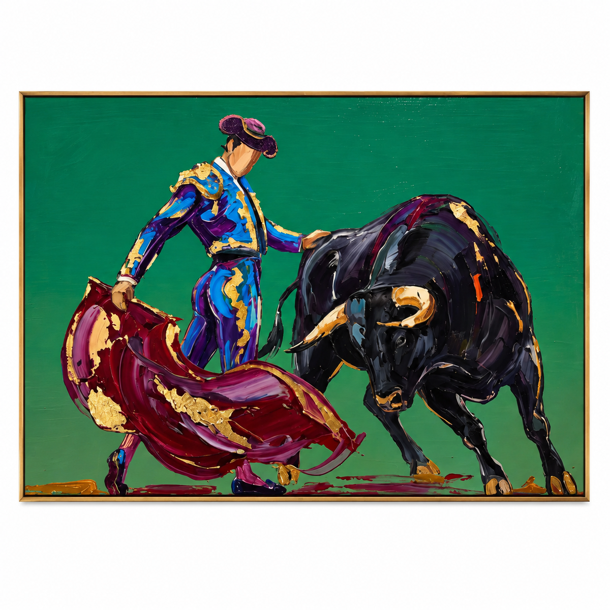 ARBYNART POP Art | Emerald Dance of the Bullfighter
