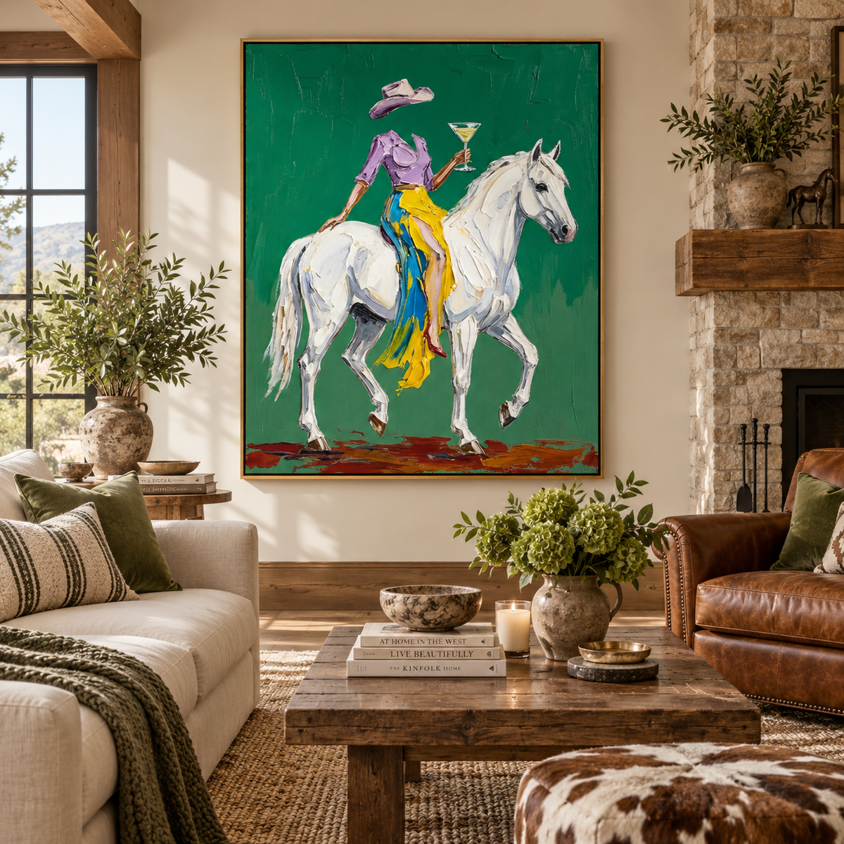 ARBYNART POP Art | Emerald Ride with a Toast