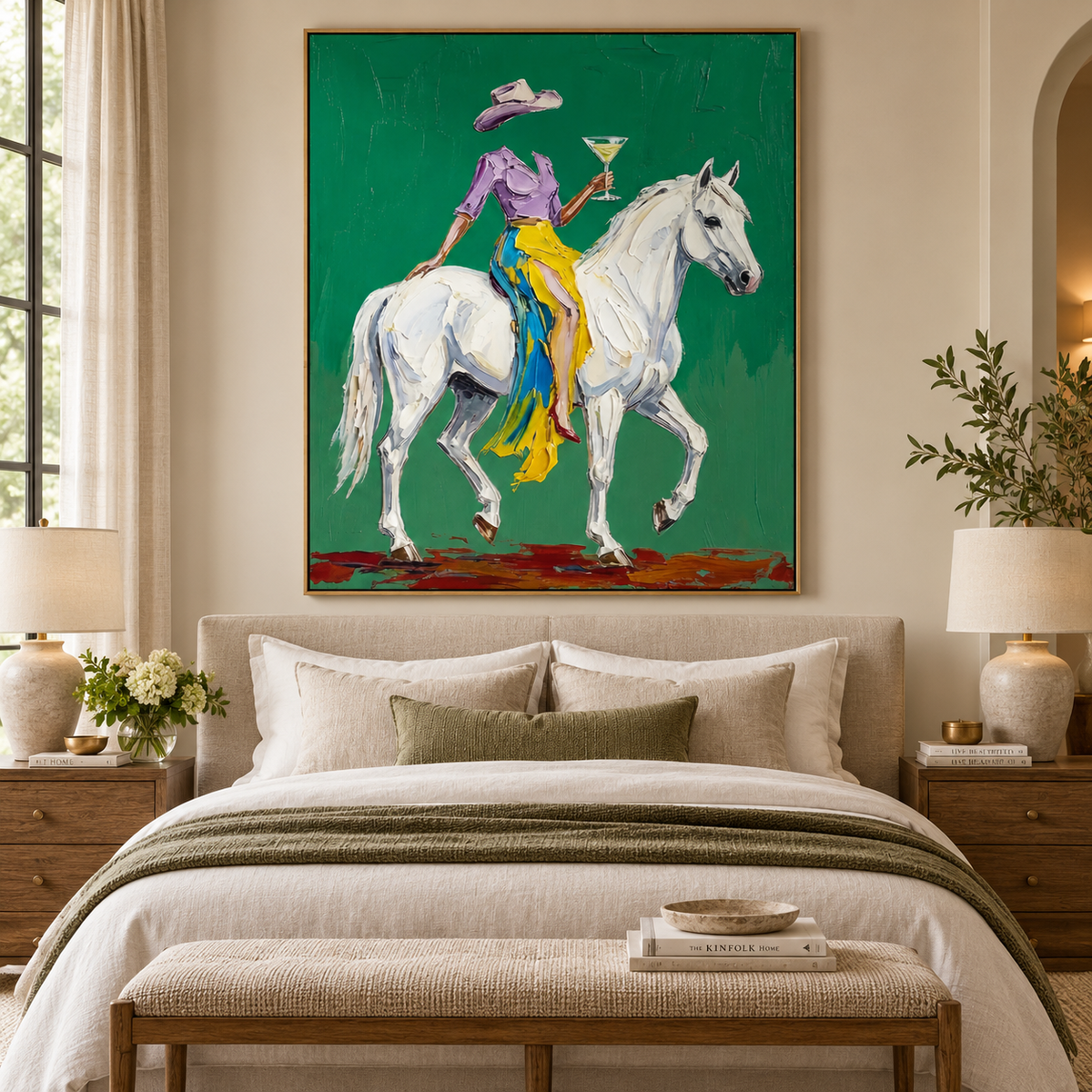 ARBYNART POP Art | Emerald Ride with a Toast
