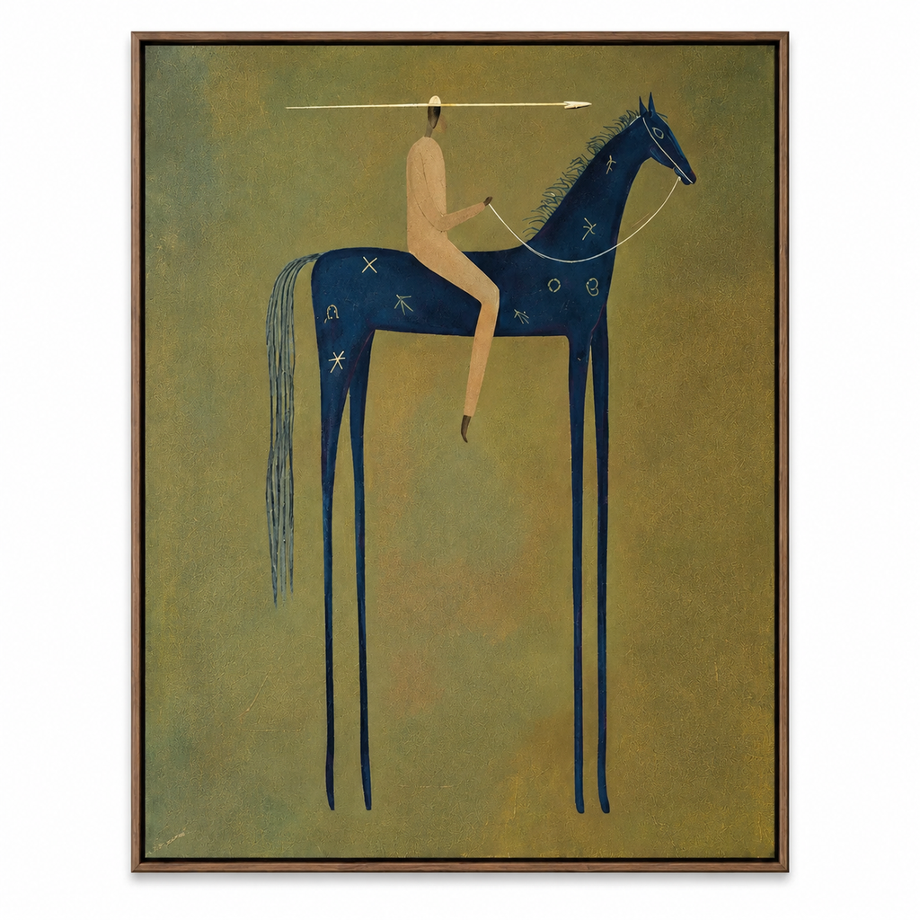 ARBYNART Vintage Americana Art | Emerald Stillness