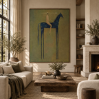 ARBYNART Vintage Americana Art | Emerald Stillness
