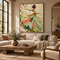 ARBYNART 3D Textured Art | Floral Dancer in Motion