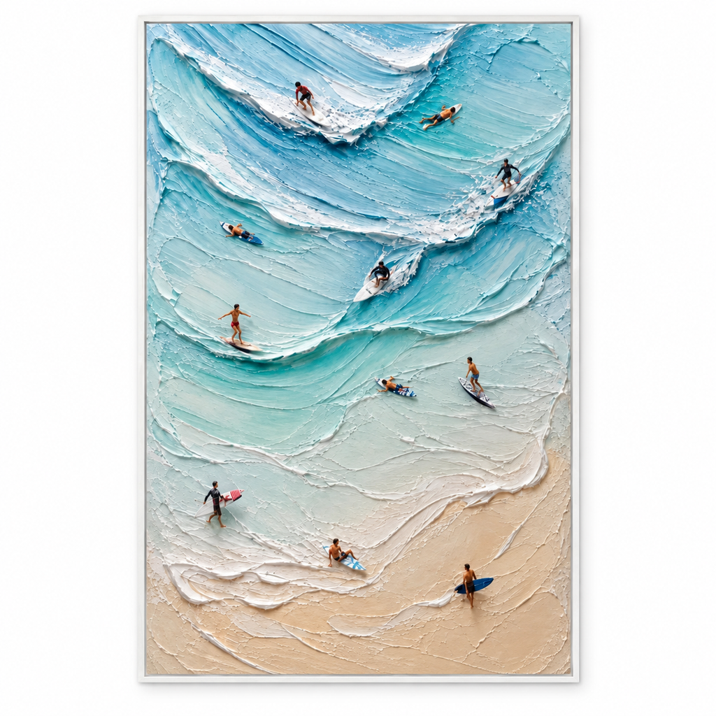 ARBYNART 3D Textured Art | Foam Memory