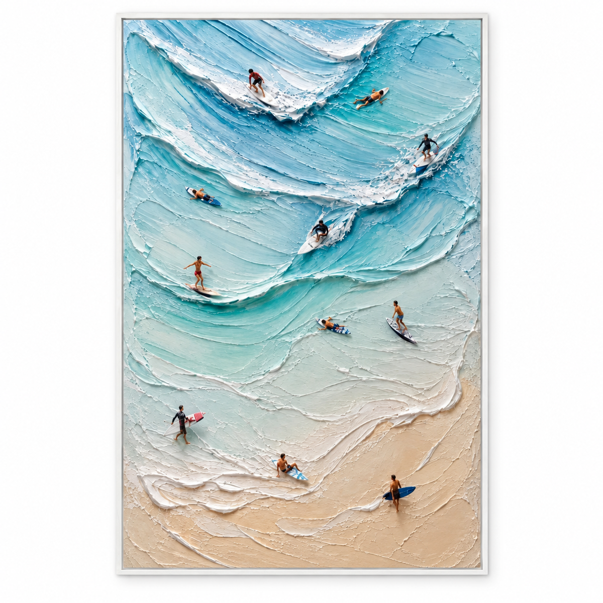 ARBYNART 3D Textured Art | Foam Memory