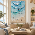 ARBYNART 3D Textured Art | Foam Memory