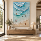 ARBYNART 3D Textured Art | Foam Memory