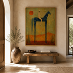 ARBYNART Vintage Americana Art | Folk Symbol of the Desert