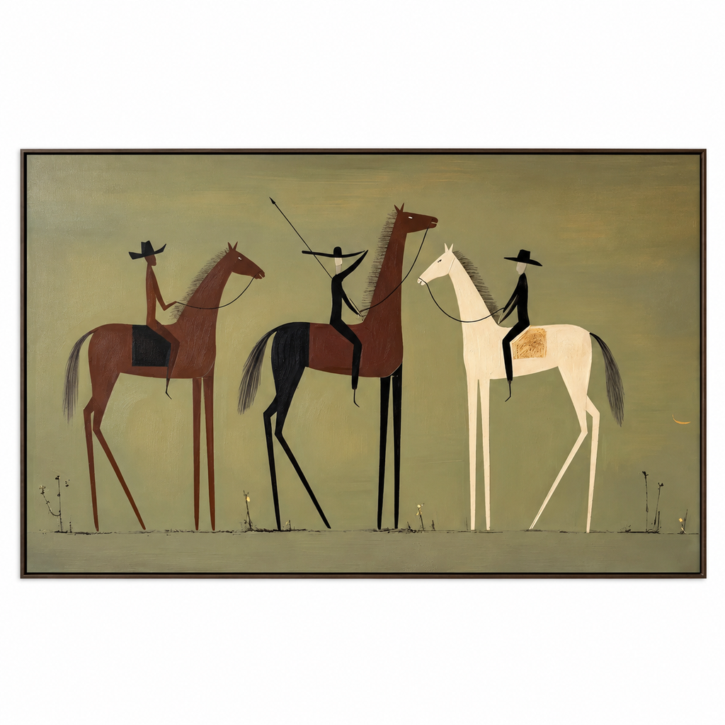 ARBYNART Vintage Americana Art | Frontier Echoes