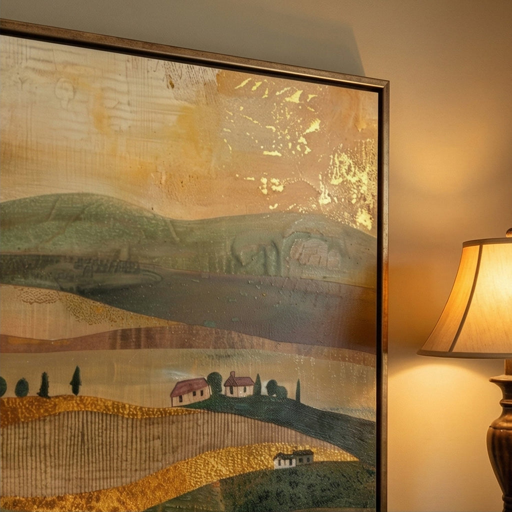 ARBYNART Bohemian Art | Golden Field Echoes
