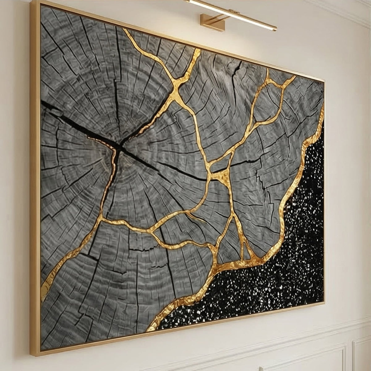 ARBYNART Contemporary Luxe Art | Cracked Eternity