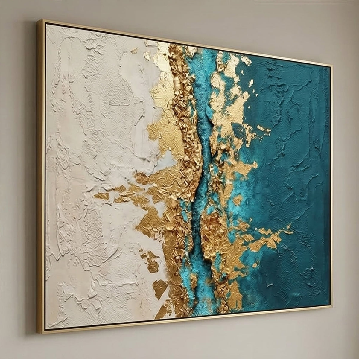 ARBYNART Contemporary Luxe Art | Azure Divide
