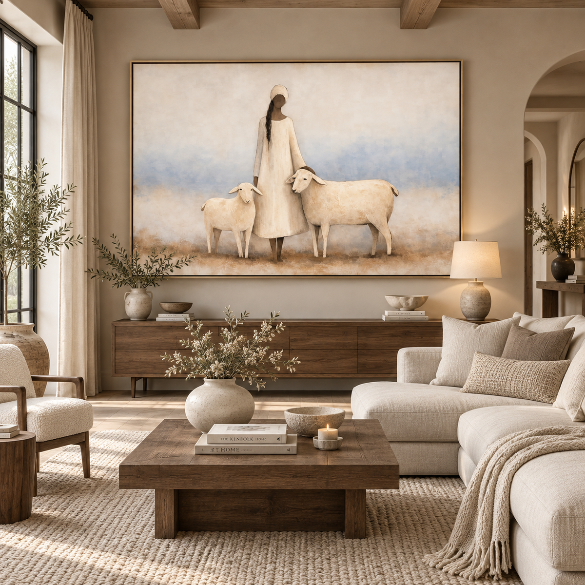 ARBYNART Vintage Americana Art | Gentle Pact