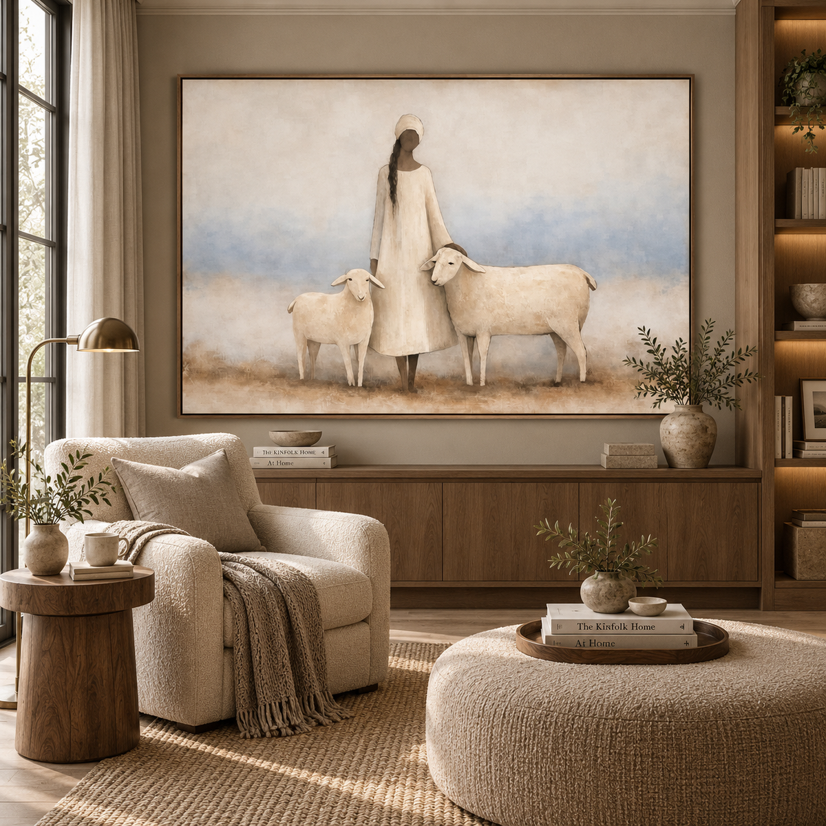 ARBYNART Vintage Americana Art | Gentle Pact