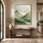 ARBYNART Abstract Art | Gilded Mountain Drift