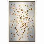 ARBYNART Contemporary Luxe Art | Gilded Orbit Lattice