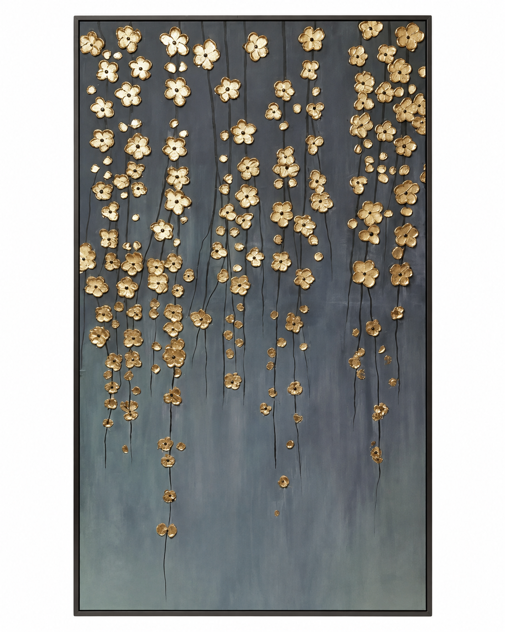 ARBYNART Contemporary Luxe Art | Gilded Blossom Rain