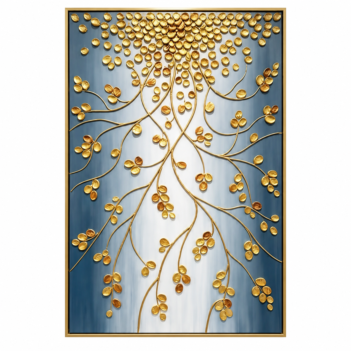 ARBYNART Contemporary Luxe Art | Gilded Branch Cascade