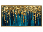 ARBYNART Contemporary Luxe Art | Gilded Canopy Falls