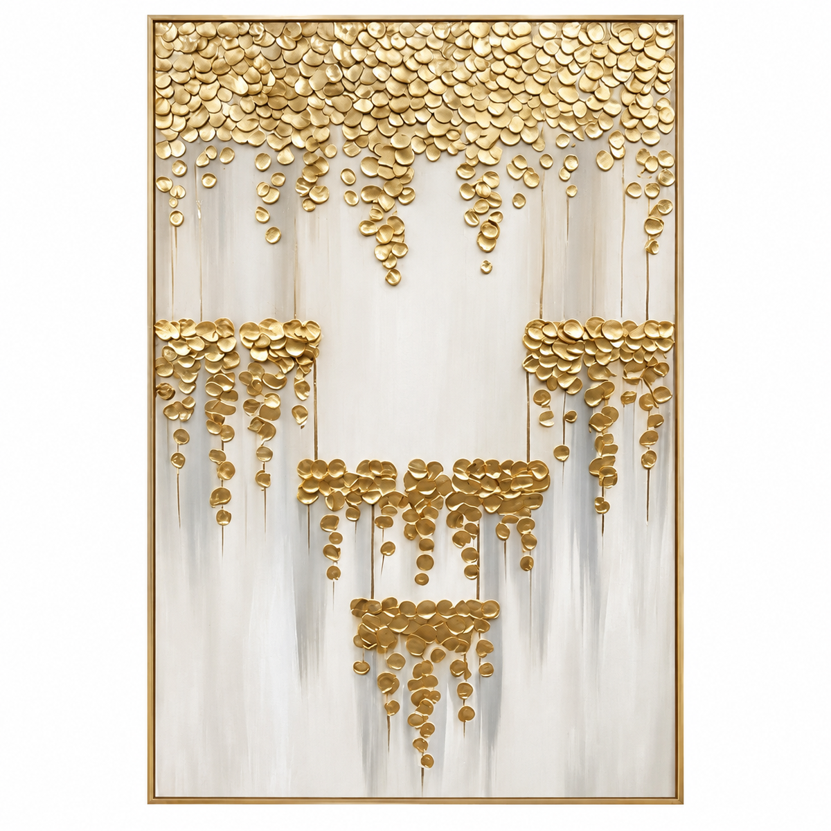 ARBYNART Contemporary Luxe Art | Gilded Cascade Tier