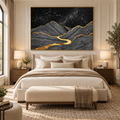 ARBYNART Contemporary Luxe Art | Gilded Channel
