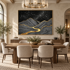 ARBYNART Contemporary Luxe Art | Gilded Channel